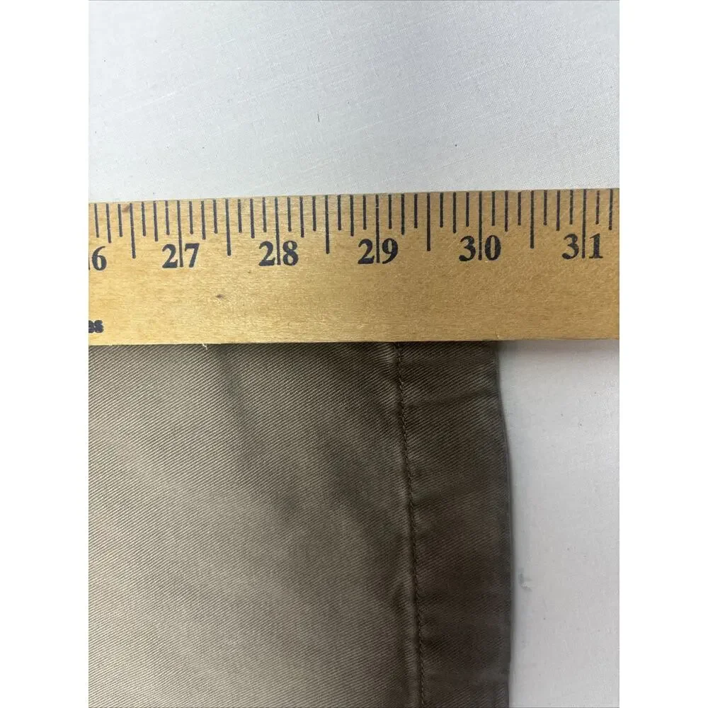 Nautica‎ Men's Casual Pants Slim Fit 34x34 Khaki Beige Cotton Twill NWT